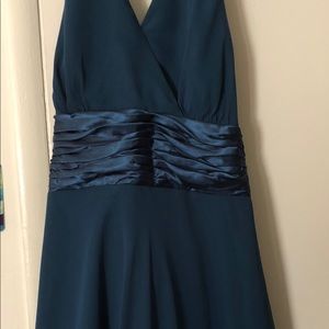 Teal formal dress